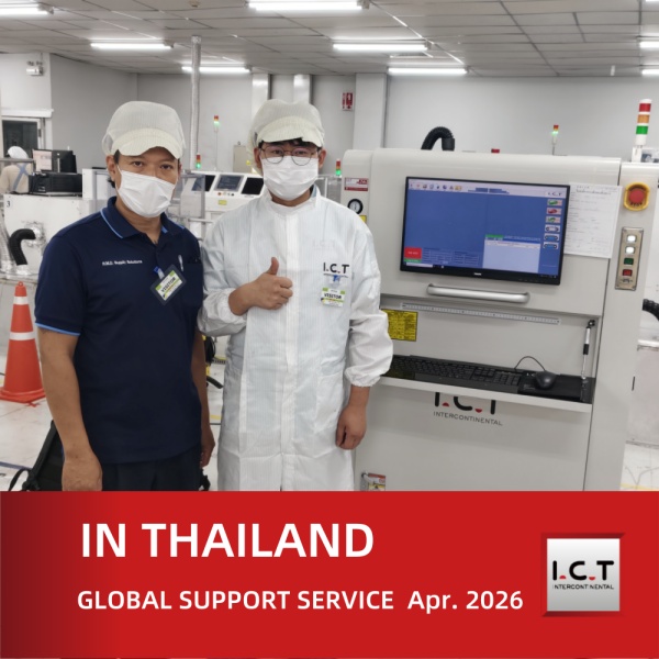 Globalne wsparcie techniczne ICT dla instalacji maszyn do znakowania laserowego w Tajlandii